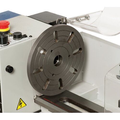Optional equipment also includes a 160 mm face plate for extraordinary workpieces.