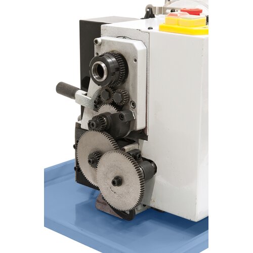 Complete with change gears in metal execution for thread cutting.