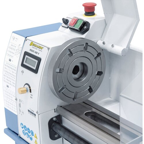 Face plate (170 mm) to clamp irregular shaped workpieces available at request