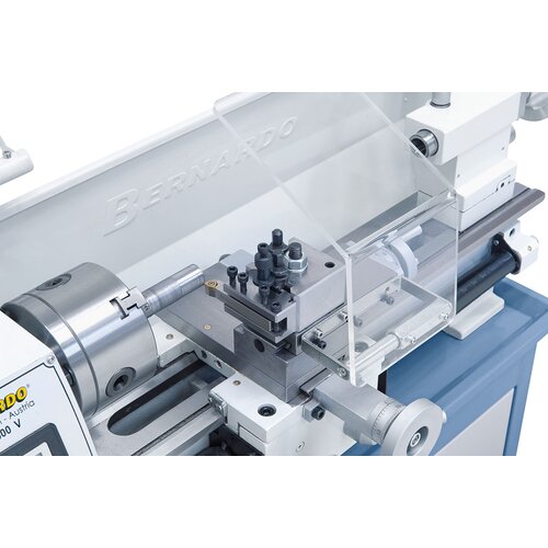 To reduce downtime significantly, the machine can be equipped with a quick change set model BERNARDO size 10