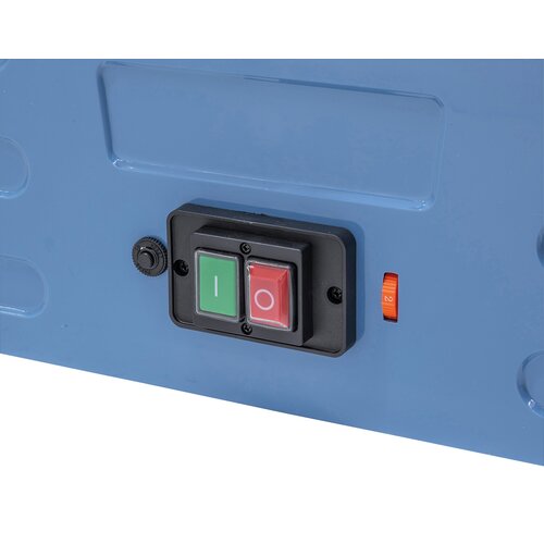 Einfaches Einstellen der  Drehzahl mittels elektrischem  Drehzahlregler.