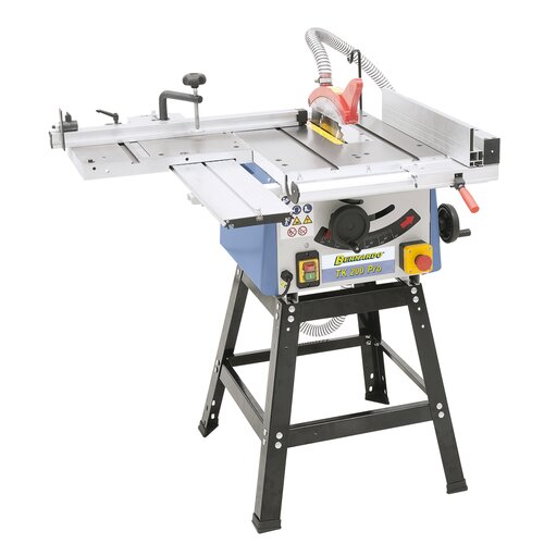 Picture TK 250 PRO with optional roller table and closed stand.