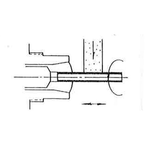Grinding with  collet device