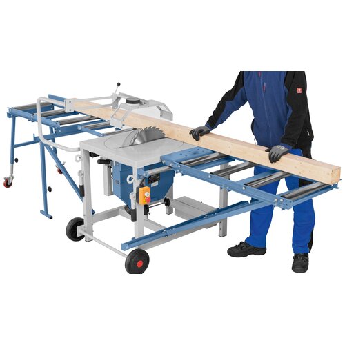 Sawing mit sliding table