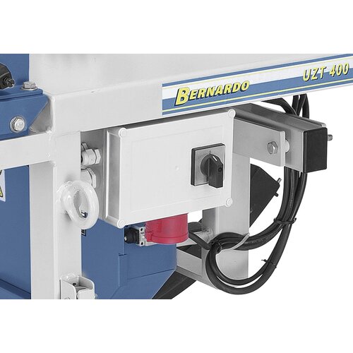 Electronic box with power socket