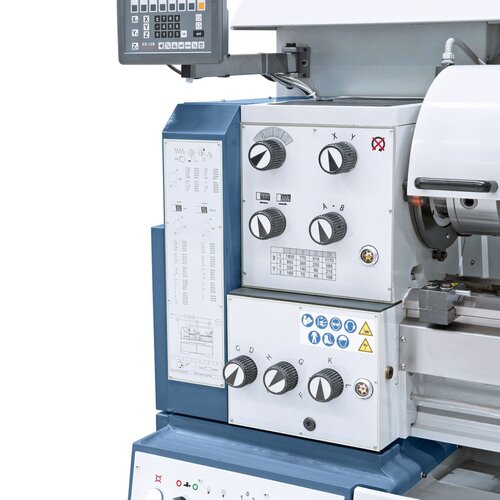 The solid head stock and the dynamically balanced main spindle ensure accuracy and smoothness even at higher speed.