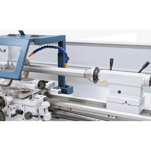 Ball nose live center 100 mm, ideal for clamping of pipes and hollow parts (optional).