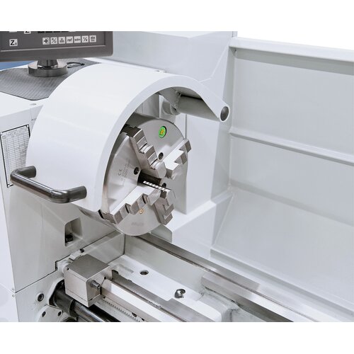 4-jaw chuck 200 mm allows centric clamping of square sections (optional)