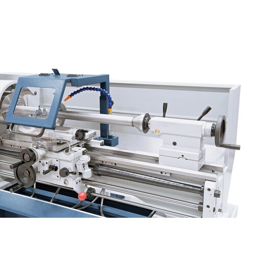Ball nose live center 100 mm, ideal for clamping of pipes and hollow parts (optional).