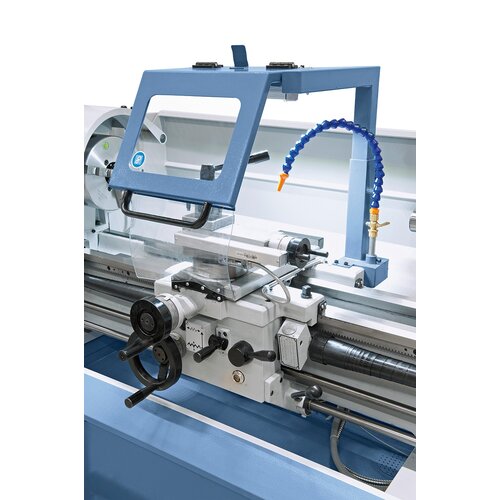 Integrated LED machine lampin protective cover for optimal lighting when working.