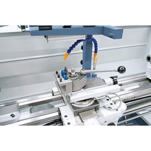 The machine can be equipped with a quick change tool post holder to raise efficiency.