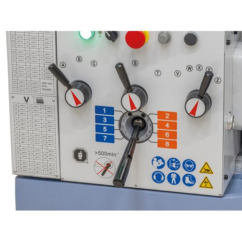 User-friendly, accurate feed unit, polished gear wheels guarantees smooth running. 