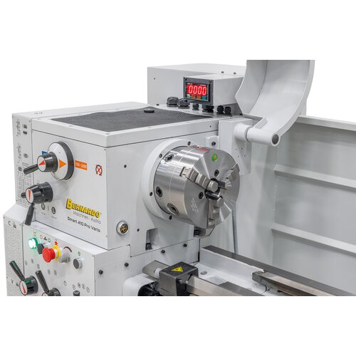 Advantage of Bernardo steel chuck: high concentricity and long life  span.