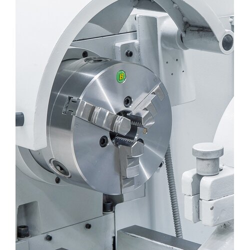 Advantage of Bernardo chuck PO3-200 mm / D6: soft solid jaws, hard master jaws, hard reversible top jaws and soft top jaws are optionally available.