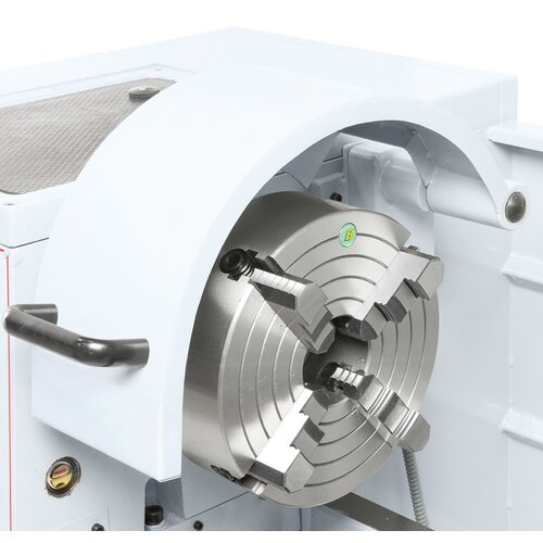 Independent chuck 250 mm for clamping of irregular shaped  workpieces. (optional)