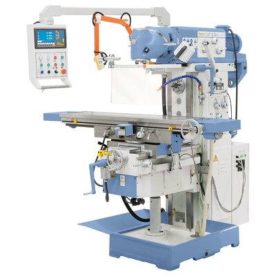 Universalfræsemaskine UWF 130 Servo inkl. Digitalt 3-akset-display ES-12 H