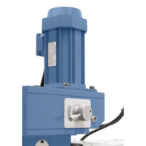 Enkelt valg af geartrin vha. ekstra udvekslingstrin, indstilling af det ønskede omdrejningstal vha. potentiometer.