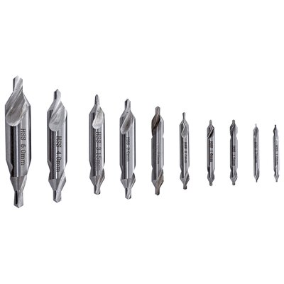 HSS center drill, 10 pcs.